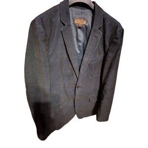 Pronto Uomo Blue Men's Navy Corduroy Jacket Blazer Size XLT
